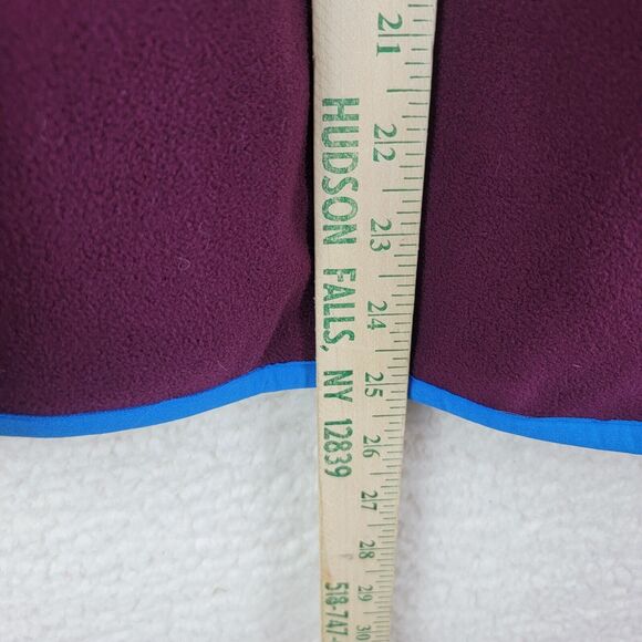 Obermeyer Boulder Fleece Jacket Girls Large Purple Teal Outdoor School Warm - Picture 8 of 16